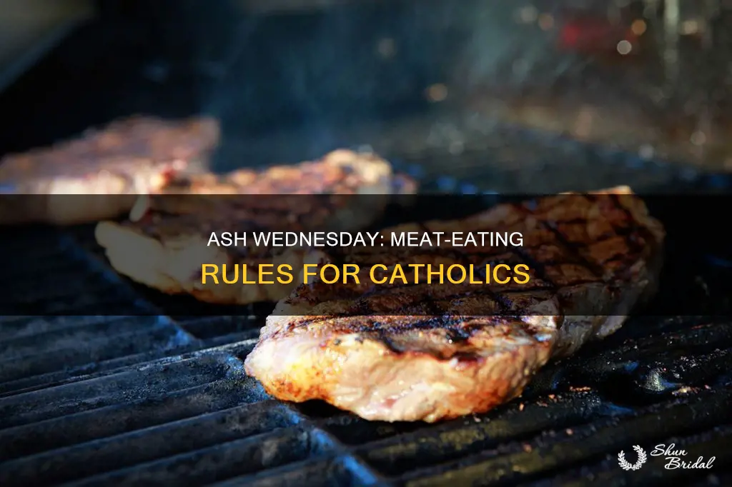 can catholic eat meat on ash wed