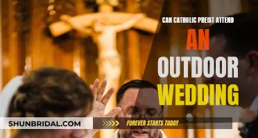 Catholic Priests: Outdoor Weddings, Can They Attend?