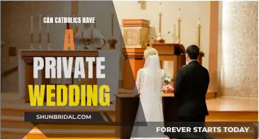 Catholics' Private Weddings: What's Allowed and What's Not?