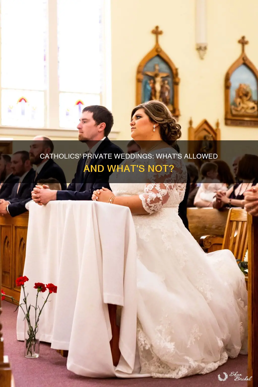 can catholics have a private wedding