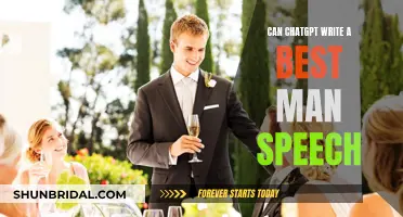 ChatGPT's Best Man Speech: Can It Deliver?