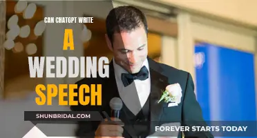 ChatGPT's Wedding Speech: Creative Writing or AI Magic?