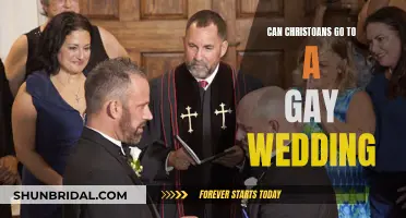 Christians at Gay Weddings: To Attend or Not?