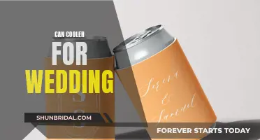 Personalized Can Coolers for Your Wedding Day