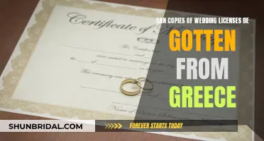 How to Get a Copy of Your Greek Wedding License