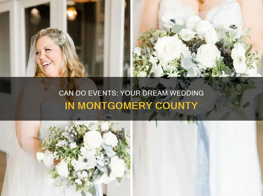 can do events wedding planner montgomery county