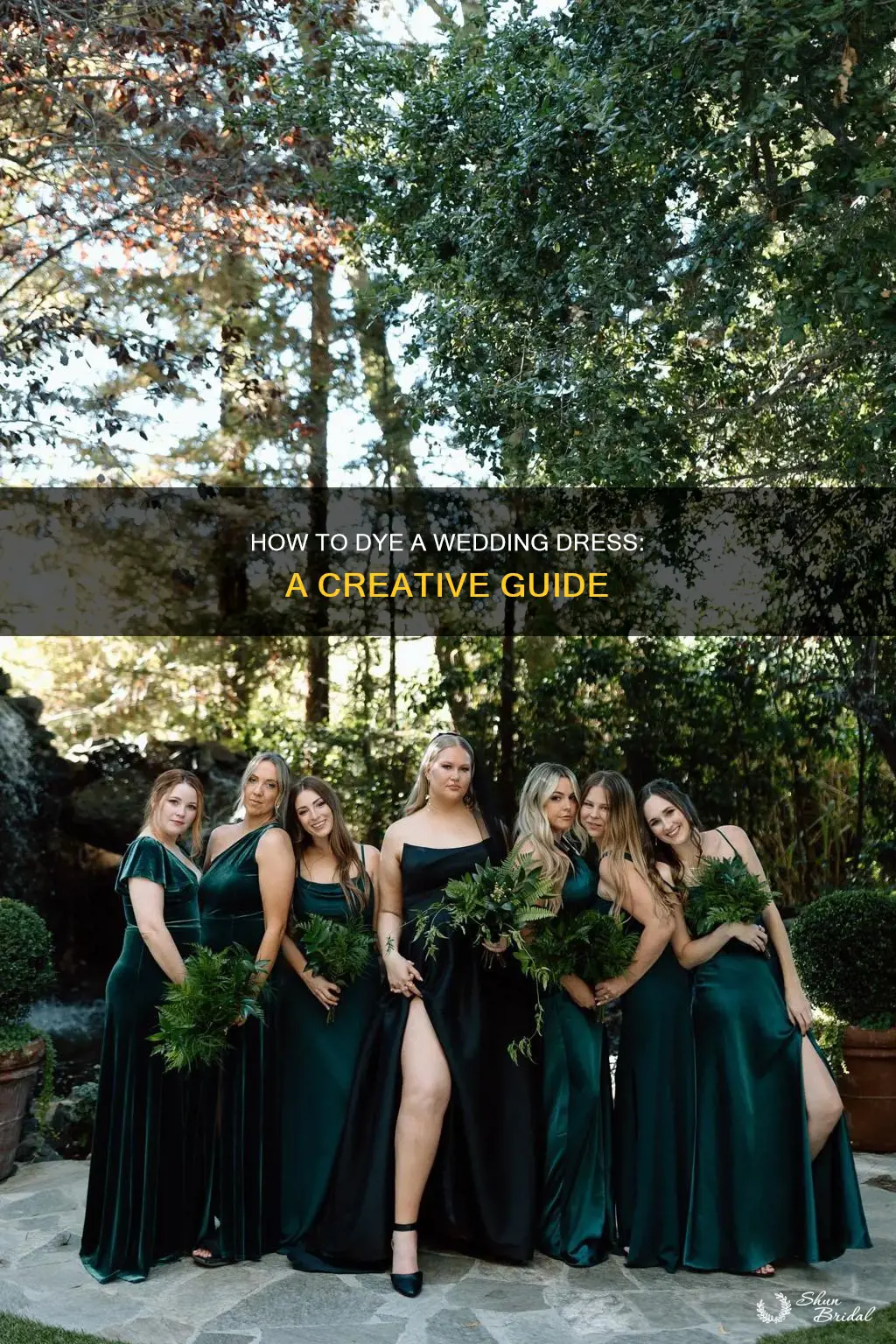 can dye a wedding dress