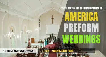 Elders in Reformed Church: Wedding Officiants?