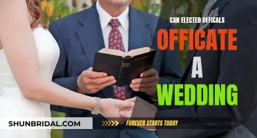 Who Can Officiate Weddings? Elected Officials' Authority