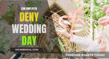 Wedding Day Denial: Can Your Boss Say No?