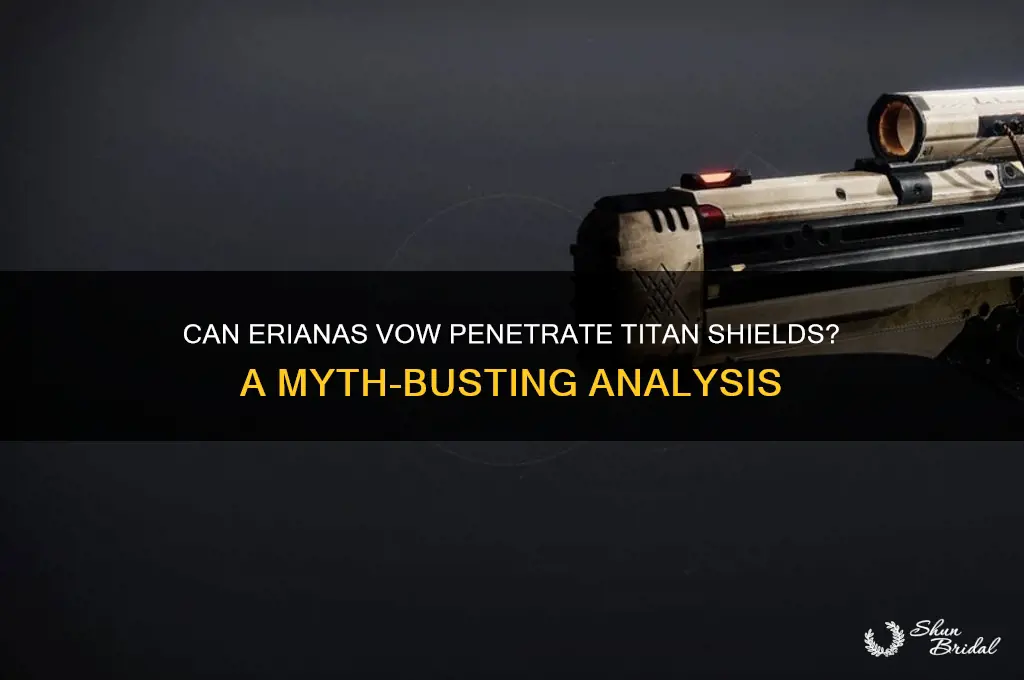 can erianas vow go through titan shields