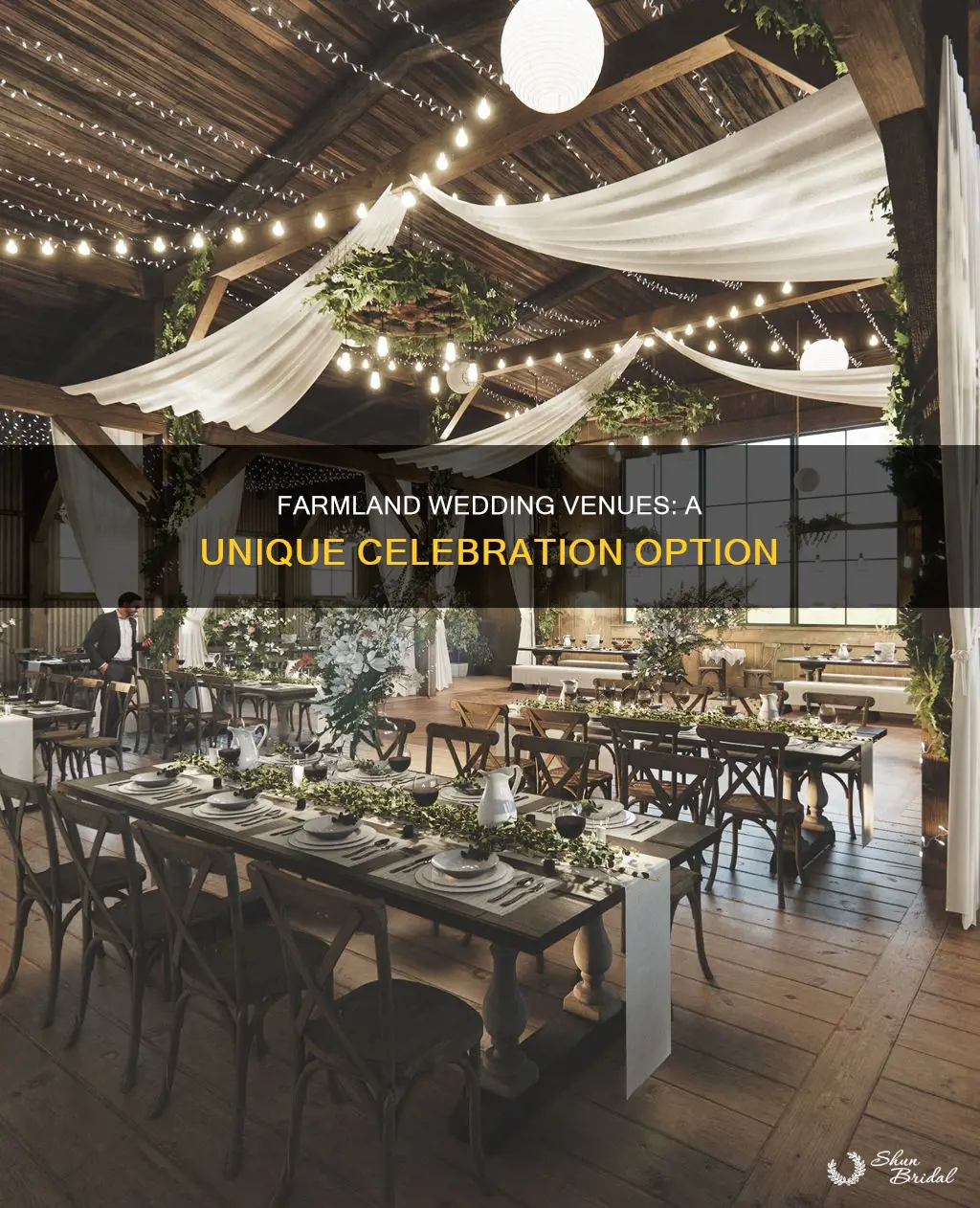 can farm and agriculture land be used for wedding venue