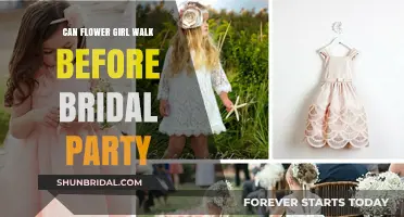 Should the Flower Girl Walk Before the Bridal Party? Etiquette Explained
