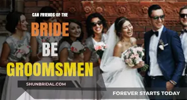 Can Friends of the Bride Serve as Groomsmen? Breaking Tradition