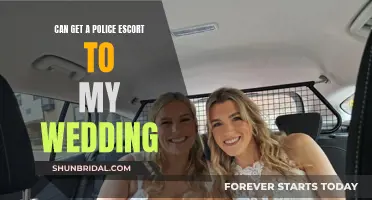 Police Escort for Wedding: How Can I Get One?