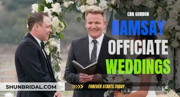 Gordon Ramsay: Wedding Officiant?