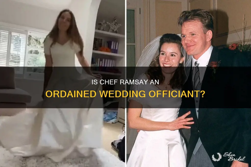 can gordon ramsay perform weddings