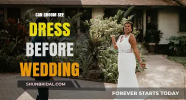 Should the Groom See the Dress Before the Wedding?
