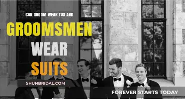 Tux vs. Suit: Can Grooms Stand Out from Groomsmen?
