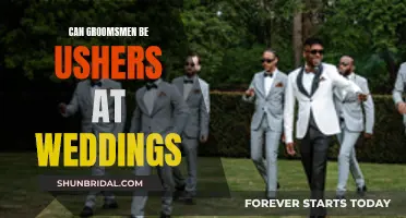 Groomsmen: Can They Double as Wedding Ushers?