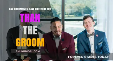 Groomsmen Tie Trends: Can They Differ from the Groom's Style?