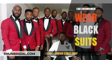 Can Groomsmen Wear Black Suits? A Complete Style Guide