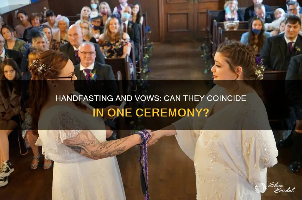 can handfasting and vows happen at the same time