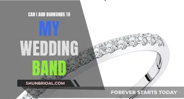 How to Add Diamonds to Your Wedding Band