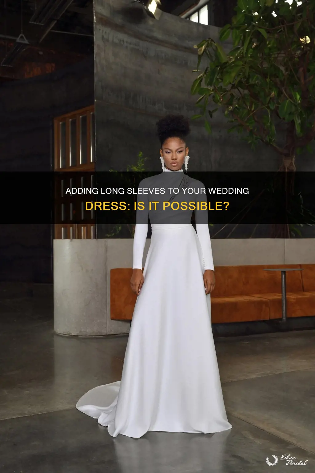 can I add long sleeves to my wedding dress