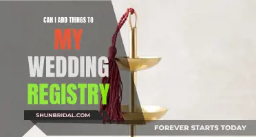 Enhancing Your Wedding Registry: Adding Personalized Touches to Your List