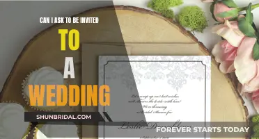 How to Politely Request a Wedding Invite