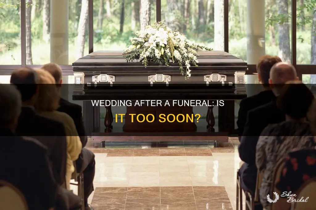 can I attend wedding after funeral