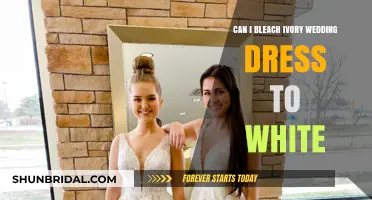 Transforming Ivory: Bleaching Wedding Dresses to White
