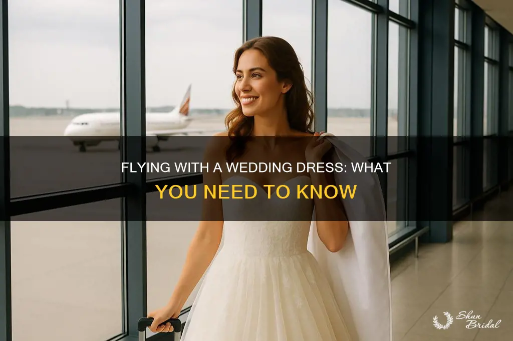 can I bring a wedding dress on a plane