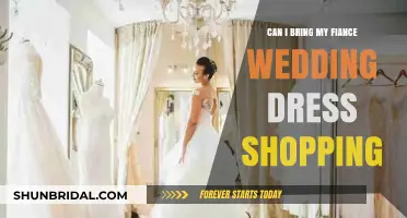 Should You Bring Your Fiancé Wedding Dress Shopping?