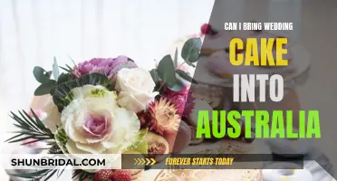 Bringing Wedding Cake to Australia: What You Need to Know