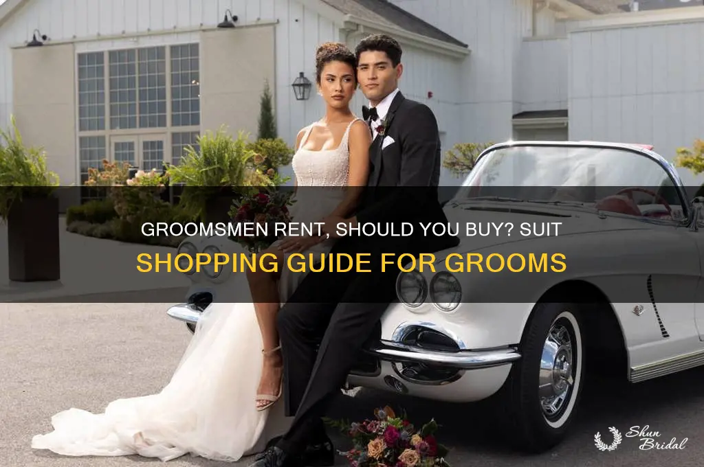 can i buy a suit if my groomsmen rent