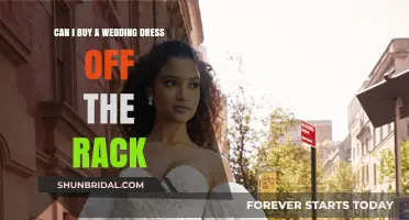 Buying a Wedding Dress: Off-the-Rack Options