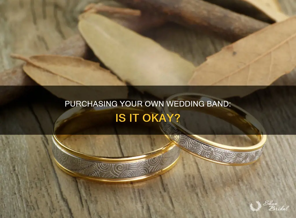 can I buy my own wedding band