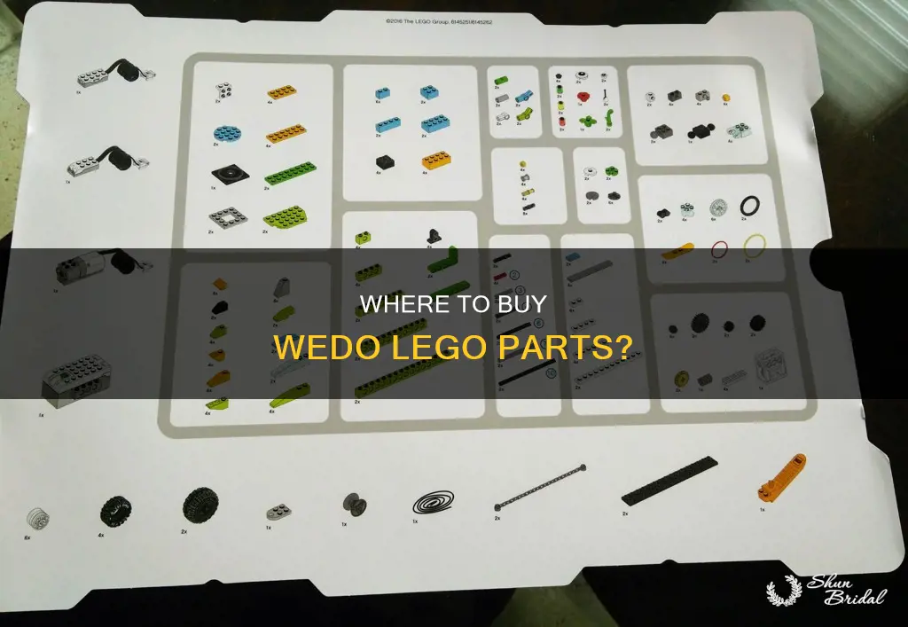 can I buy wedo lego parts