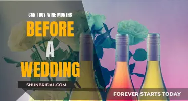 The Perfect Wedding Wine: Buying Months in Advance