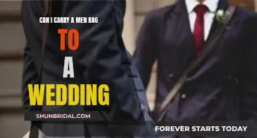 Men's Bag as a Wedding Accessory: Yay or Nay?