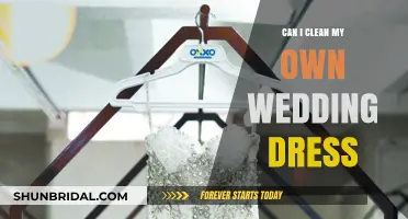 How to Clean Your Wedding Dress at Home