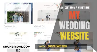 Using Website Content for Your Wedding Site: Legal?