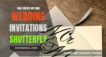 Creating Custom Wedding Invitations with Shutterfly