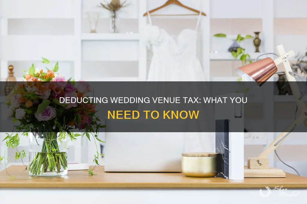 can I deduct wedding venue tax