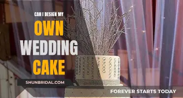 Designing Your Own Wedding Cake: Is It Possible?