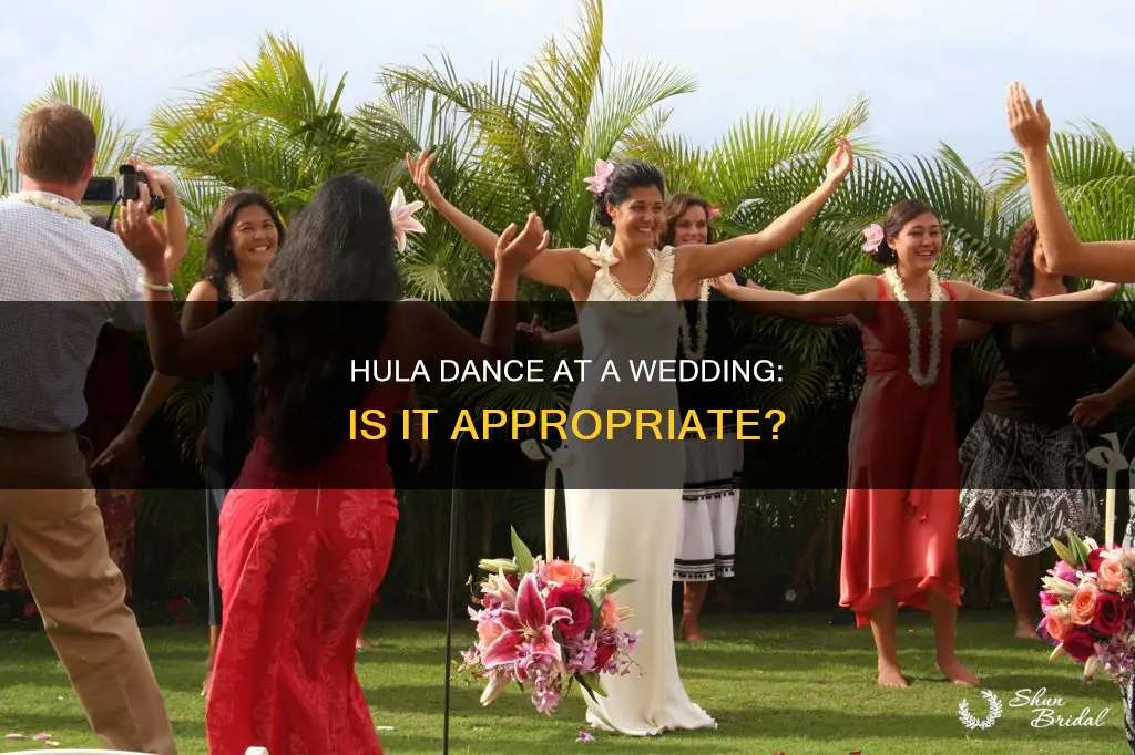 can I do a hula dance in a wedding