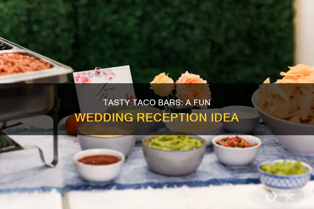 can I do a taco bar at my wedding