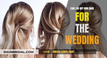 DIY Wedding Hair: Can I Style Myself?